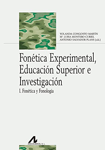 Fonética experimental, educación superior e investigación 1