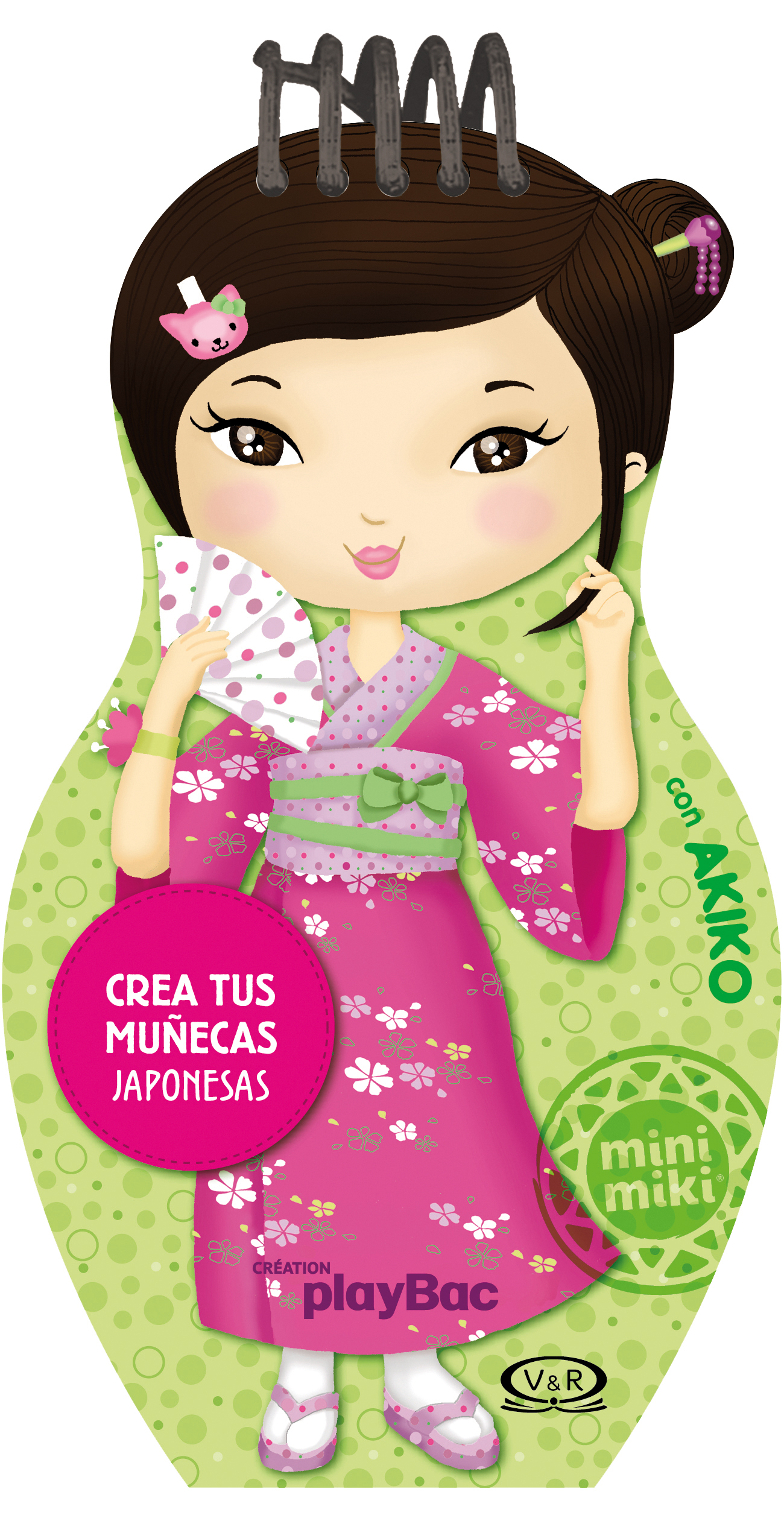 Crea tus muñecas japonesas