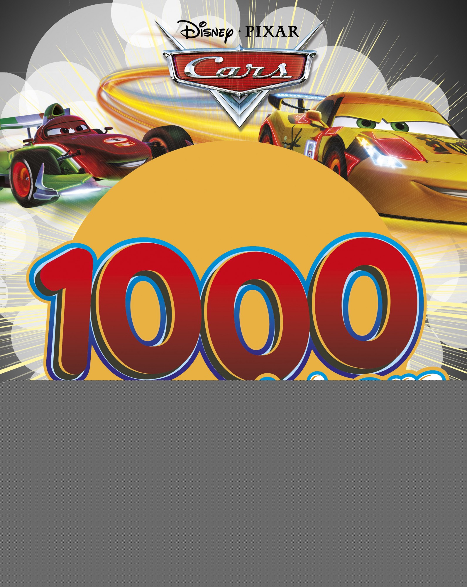 Cars. Libro de actividades con 1.000 pegatinas