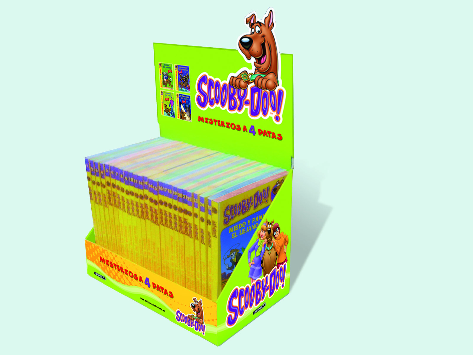 Expositor Scooby-Doo! Misterios a 4 patas + especial