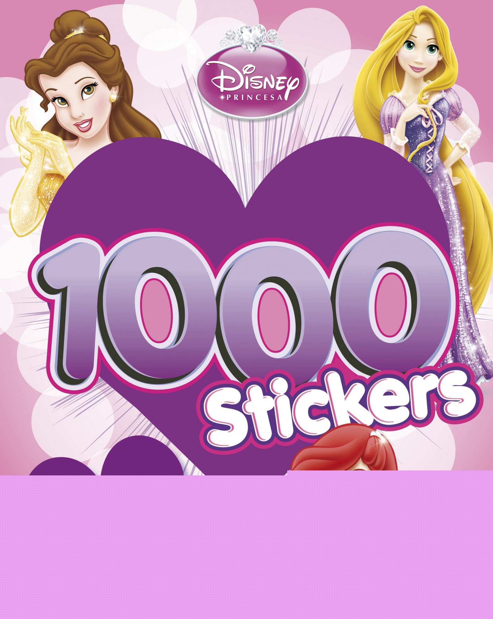 Princesas. Libro de actividades con 1.000 pegatinas