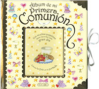 Álbum de Mi Primera Comunión - oro