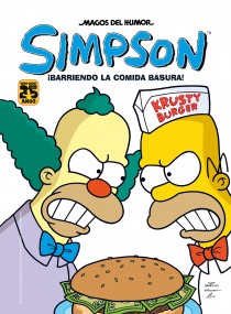 ¡Barriendo la comida basura! (Magos del Humor Simpson 41)