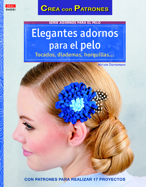 Elegantes adornos para el pelo. Tocados, diademas horquillas...