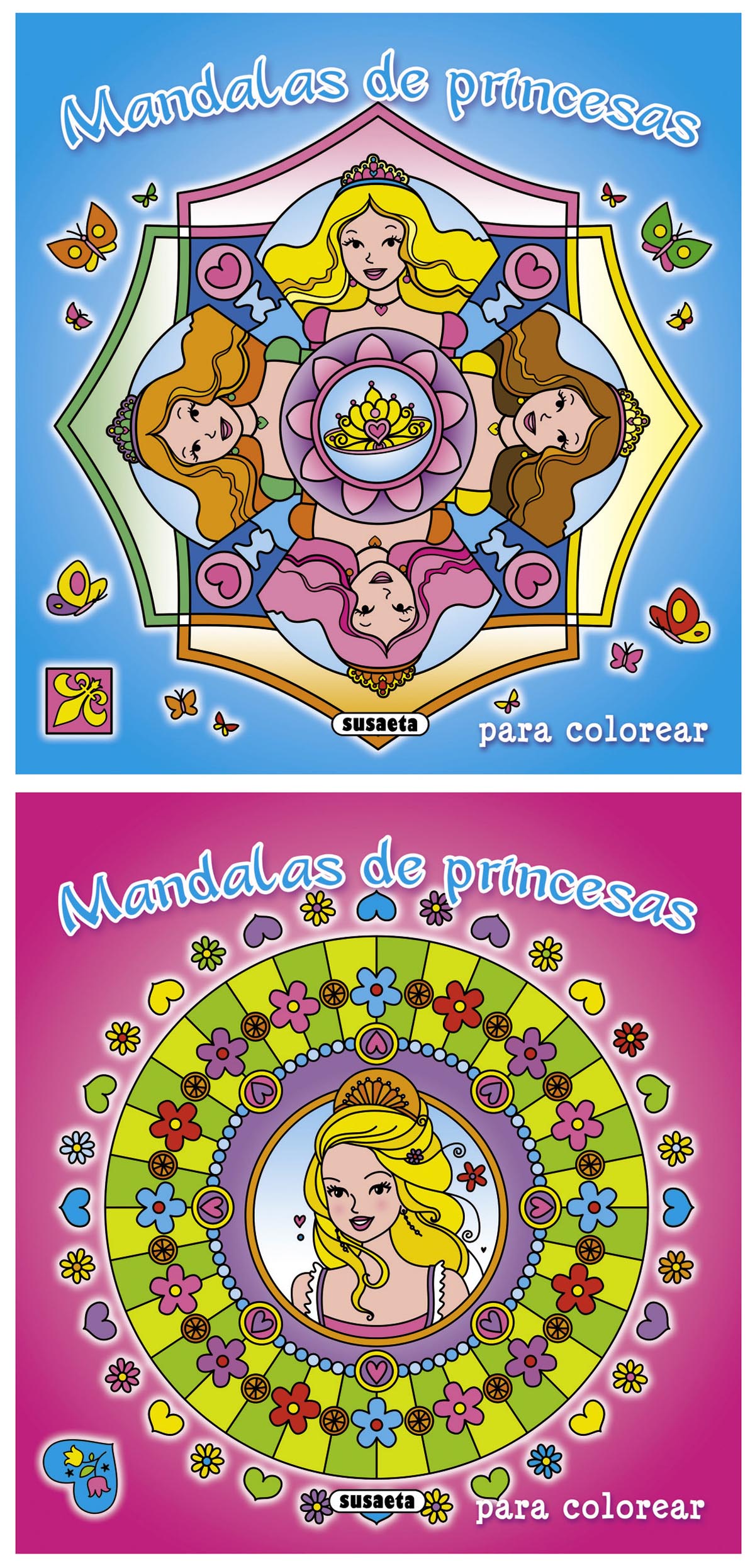 Mandalas de princesas (2 títulos)