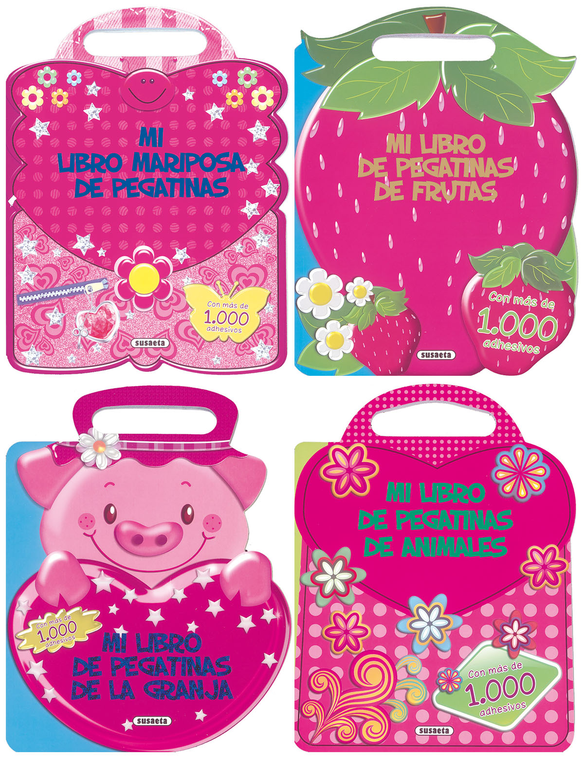 Mi libro de pegatinas (4 títulos)