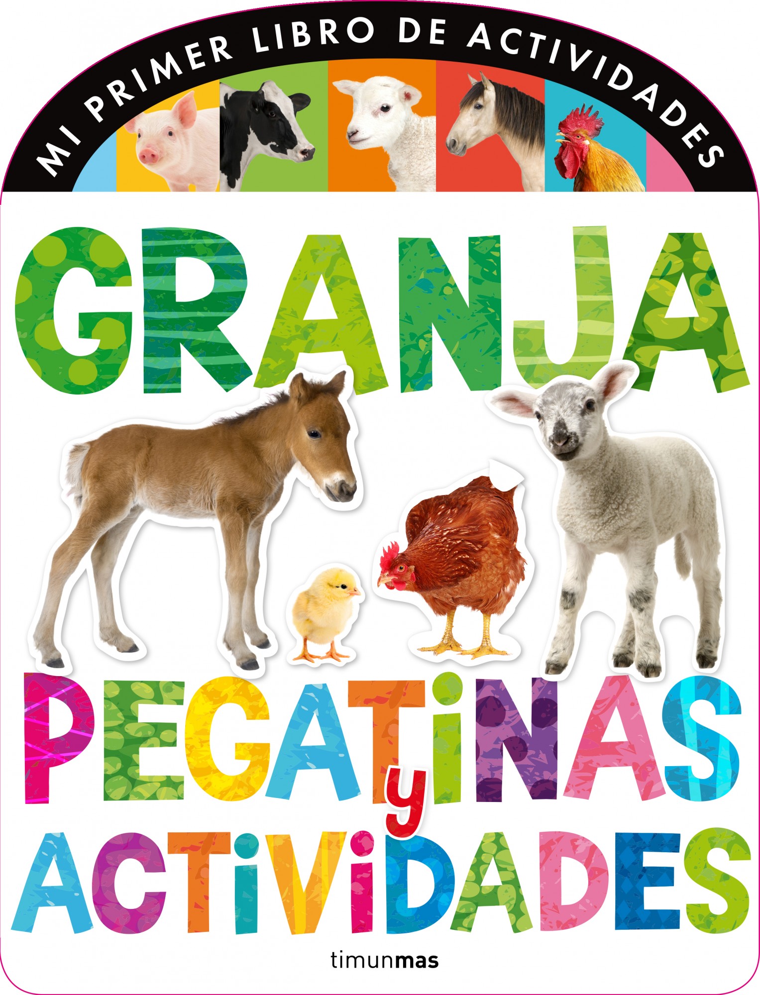 Granja. Pegatinas y actividades