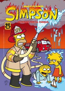 Huyendo por el parque (Magos del Humor Simpson 42)