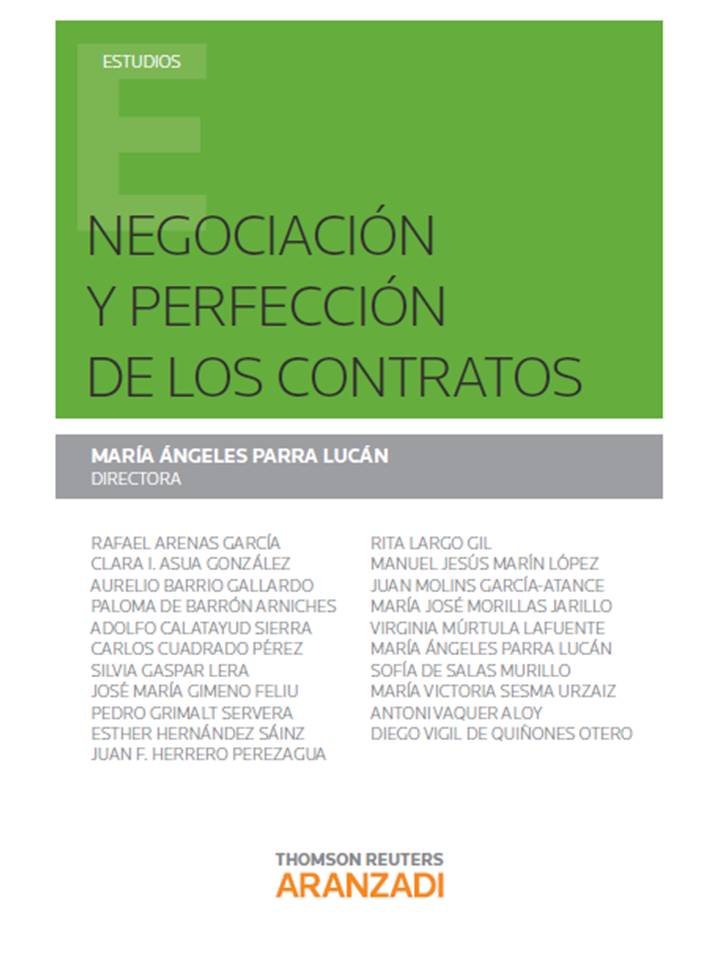 Negociación y perfección de los contratos