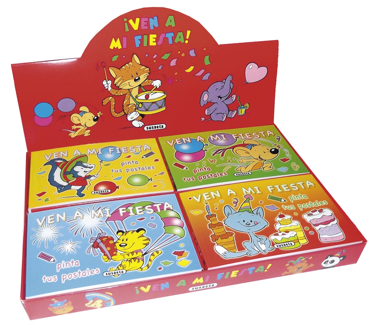 ¡Ven a mi fiesta! (4 títulos)