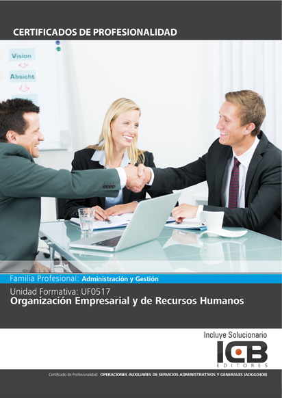 UF0517: Organización empresarial y de recursos humanos