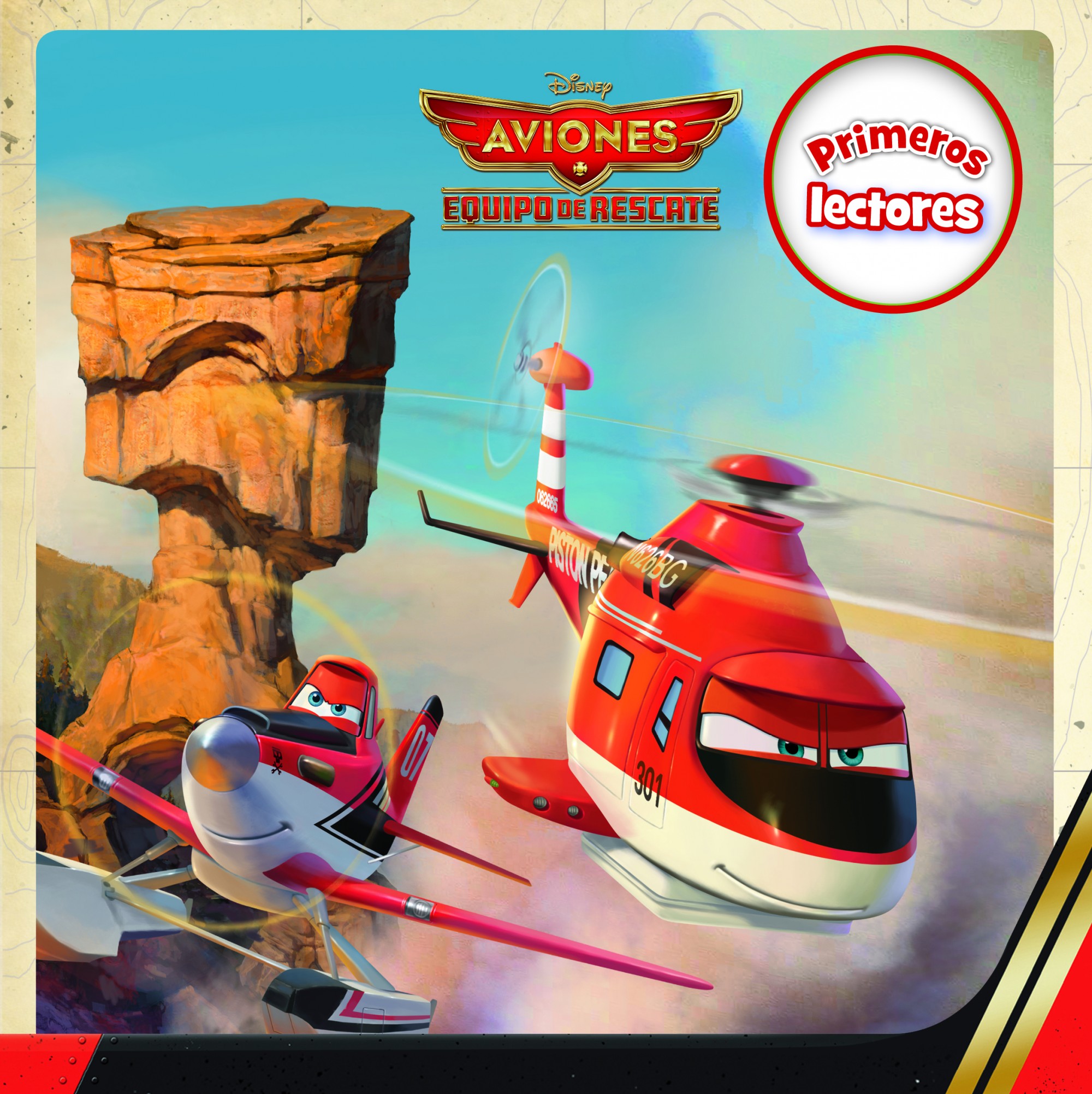 Aviones. Equipo de rescate. Primeros lectores