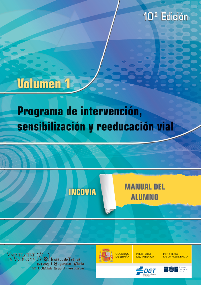 Programa de intervención, sensibilización y reeducación vial. Manual para el alumno