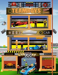 Teamboys motor garages