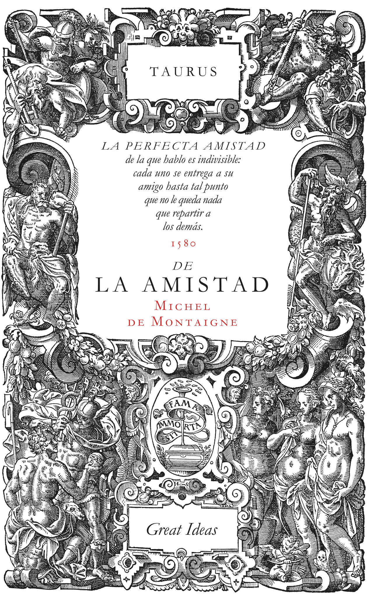 De la amistad ( Serie Great Ideas )