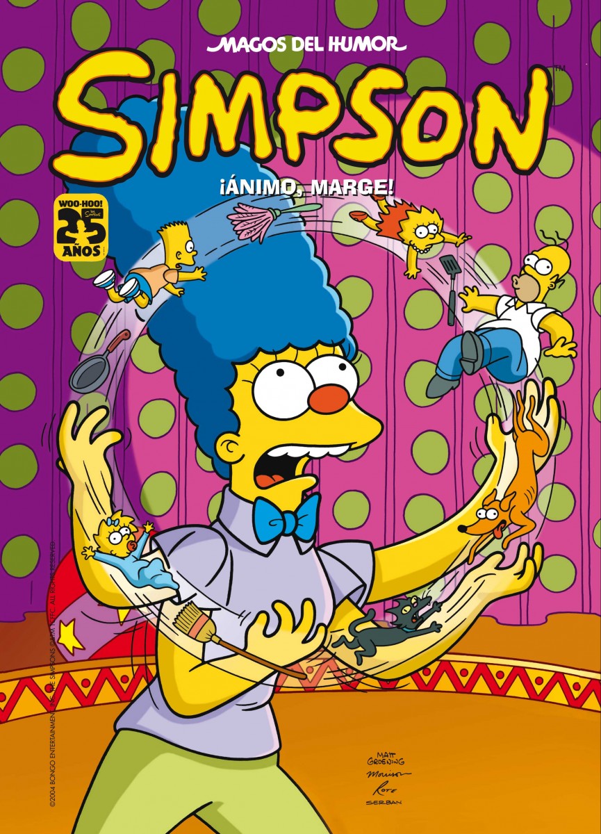 ¡Animo, Marge! (Magos del Humor Simpson 44)
