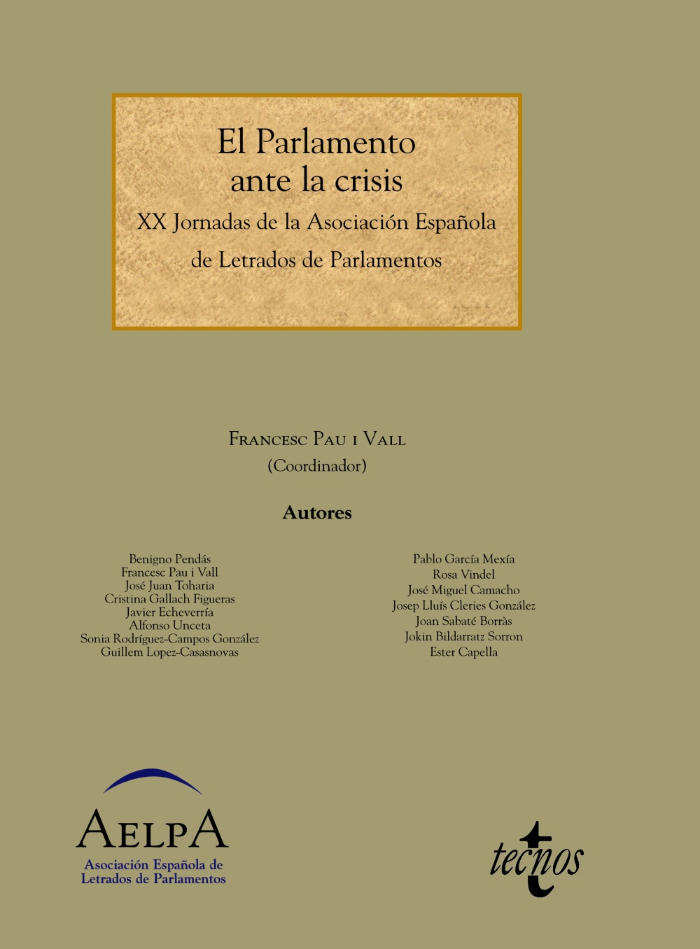 El Parlamento ante la crisis
