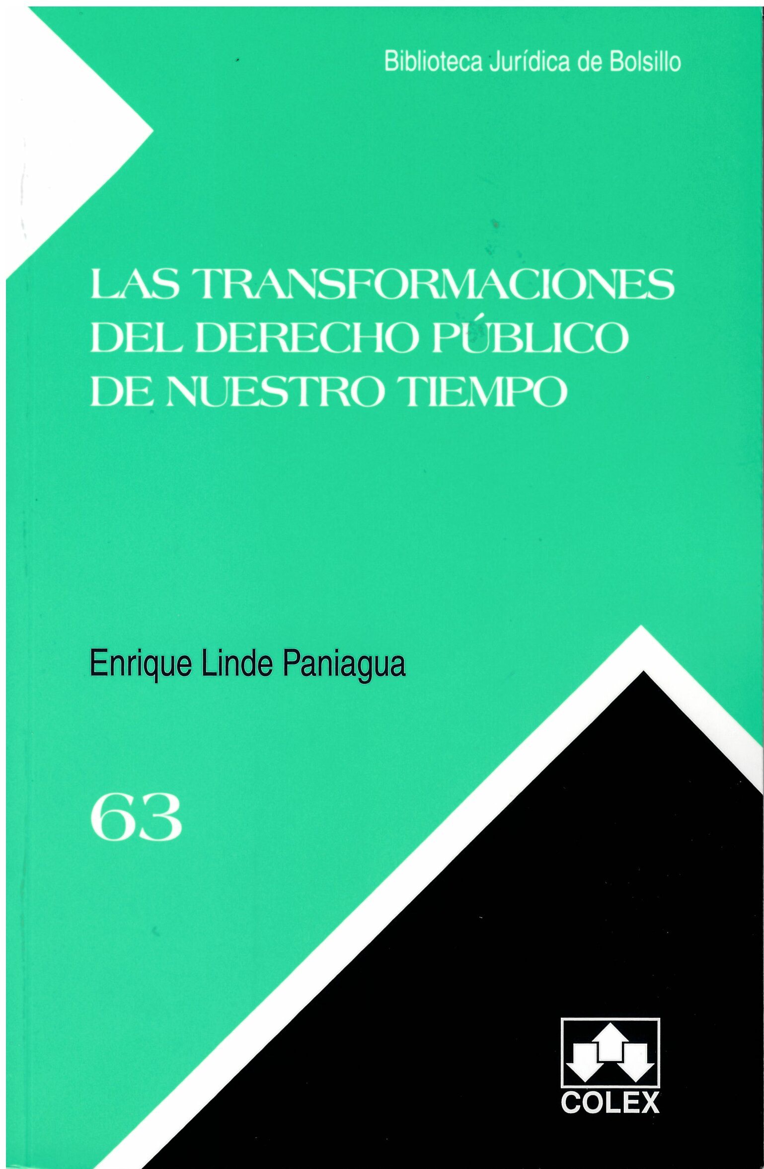 Transformaciones del derecho público de nuestro tiempo, las