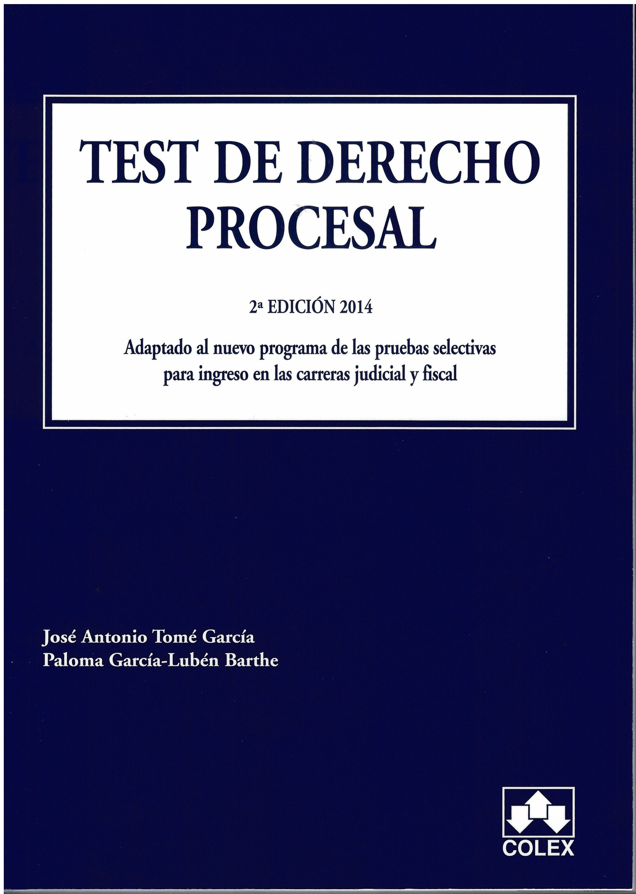 Test de derecho procesal