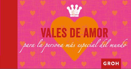 Vales de amor para la persona más especial del mundo