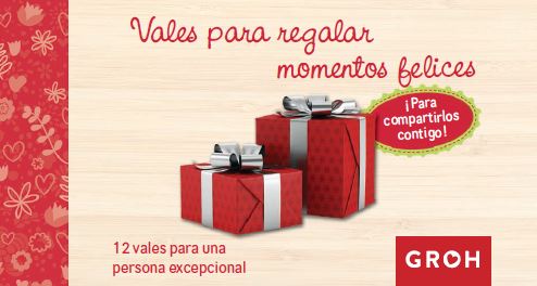 Vales para regalar momentos felices
