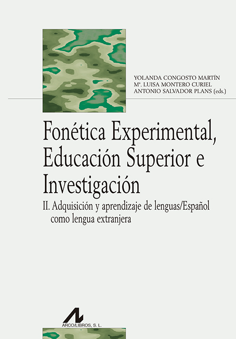 Fonética Experimental, Educación Superior e Investigación
