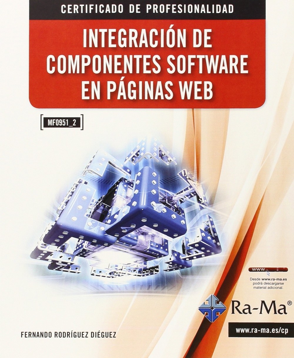 Integración de componentes software en páginas Web