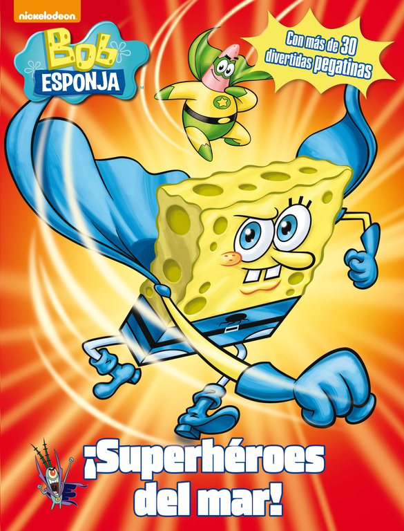 ¡Superhéroes del mar! (Bob Esponja. Actividades)