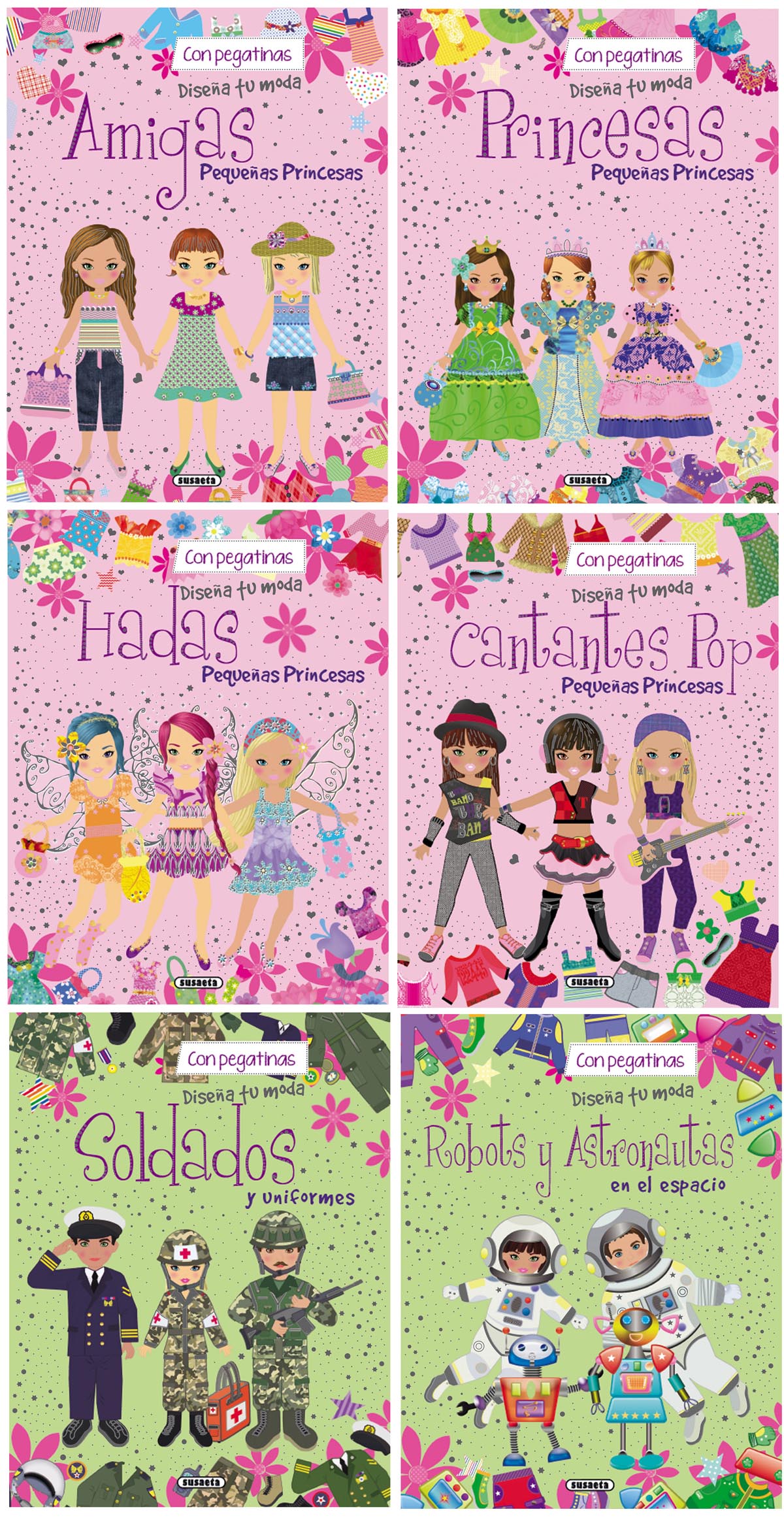 Pequeñas princesas (6 títulos)