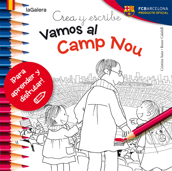 Crea y escribe Vamos al Camp Nou