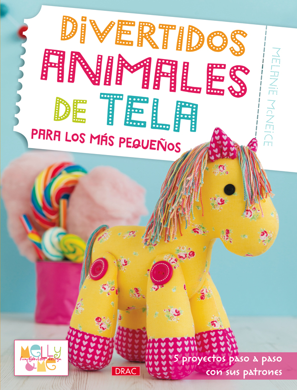 Divertidos animales de tela para los más pequeños