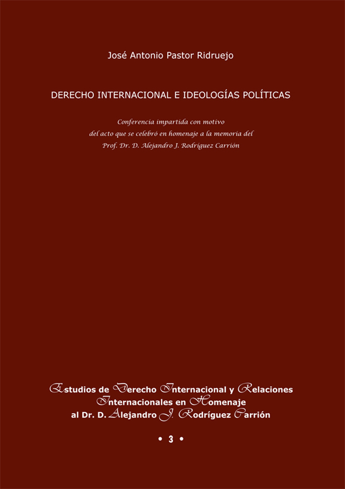 Derecho Internacional e ideologías políticas