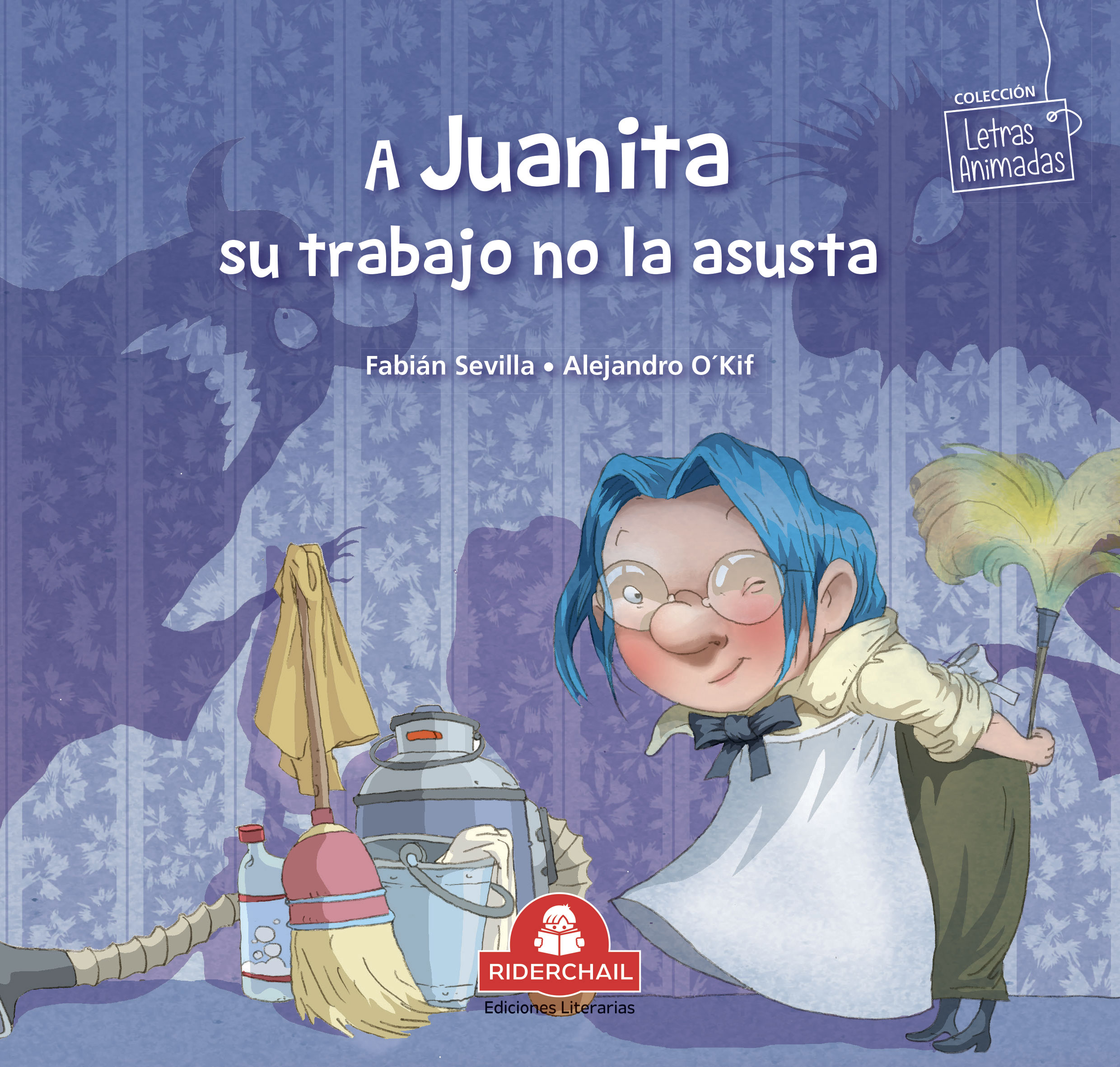 A Juanita su trabajo no la asusta