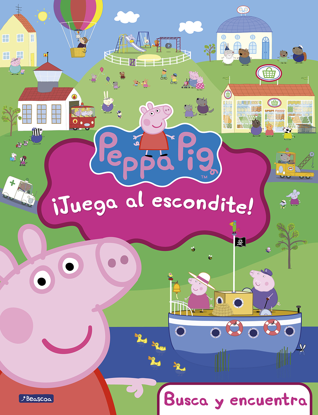 Peppa Pig. Libro juguete - ¡Juega al escondite!