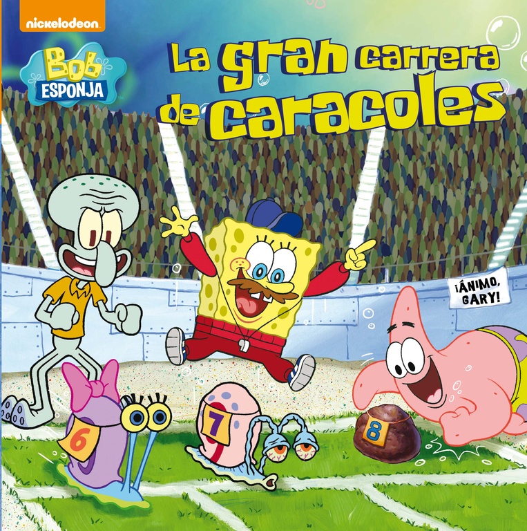 La gran carrera de caracoles (Un cuento de Bob Esponja)