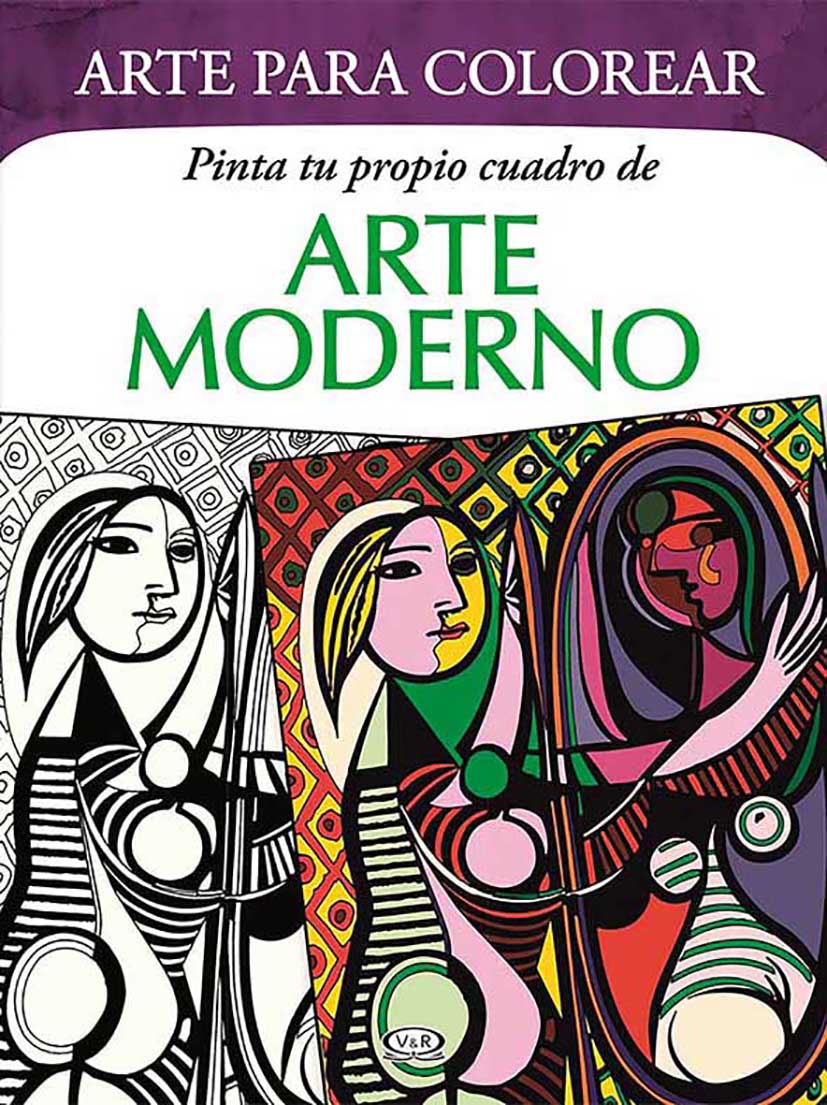 Pinta tus propios diseños de: Arte moderno