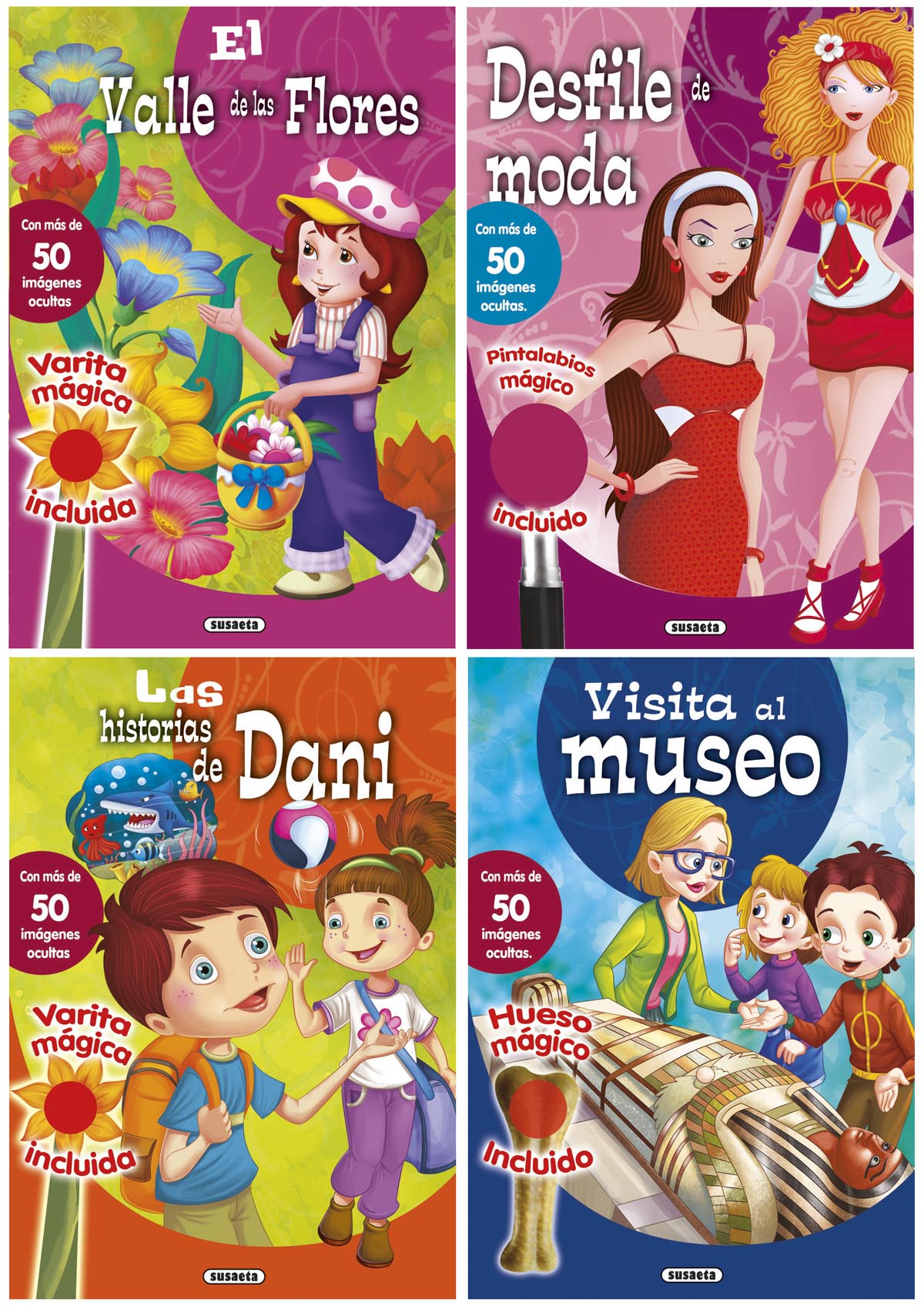 Lupa asombrosa (4 títulos)