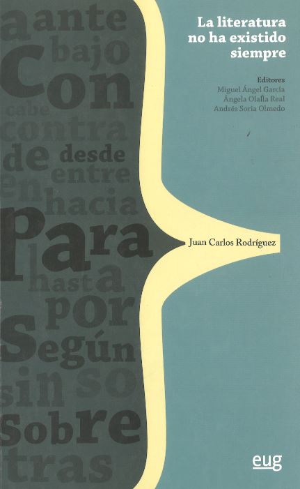 La literatura no ha existido siempre