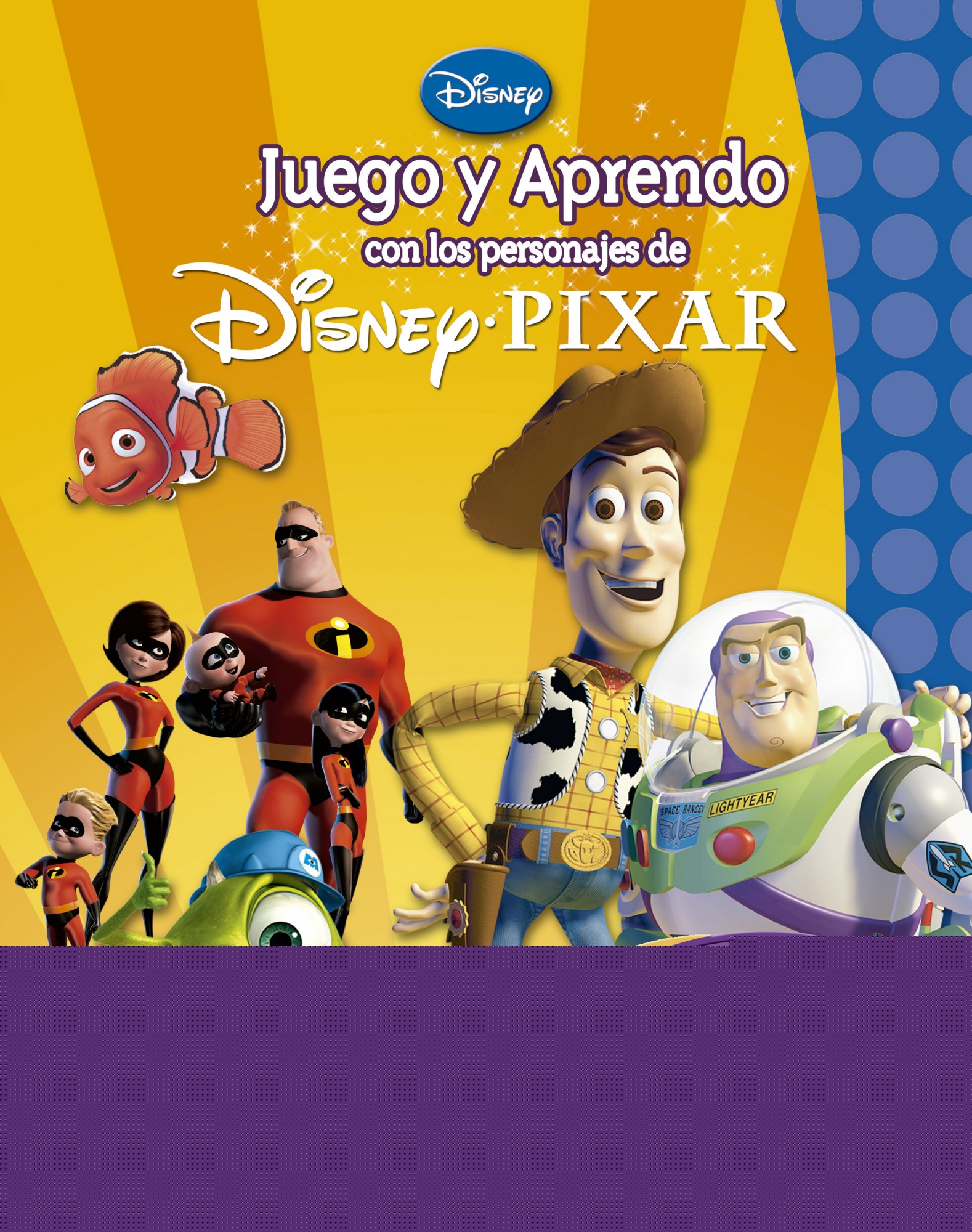 Juego y aprendo con mis personajes favoritos de Disney Pixar