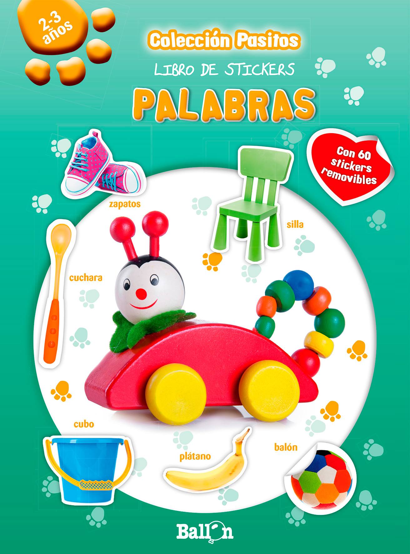 Palabras - Pasitos libro de stickers