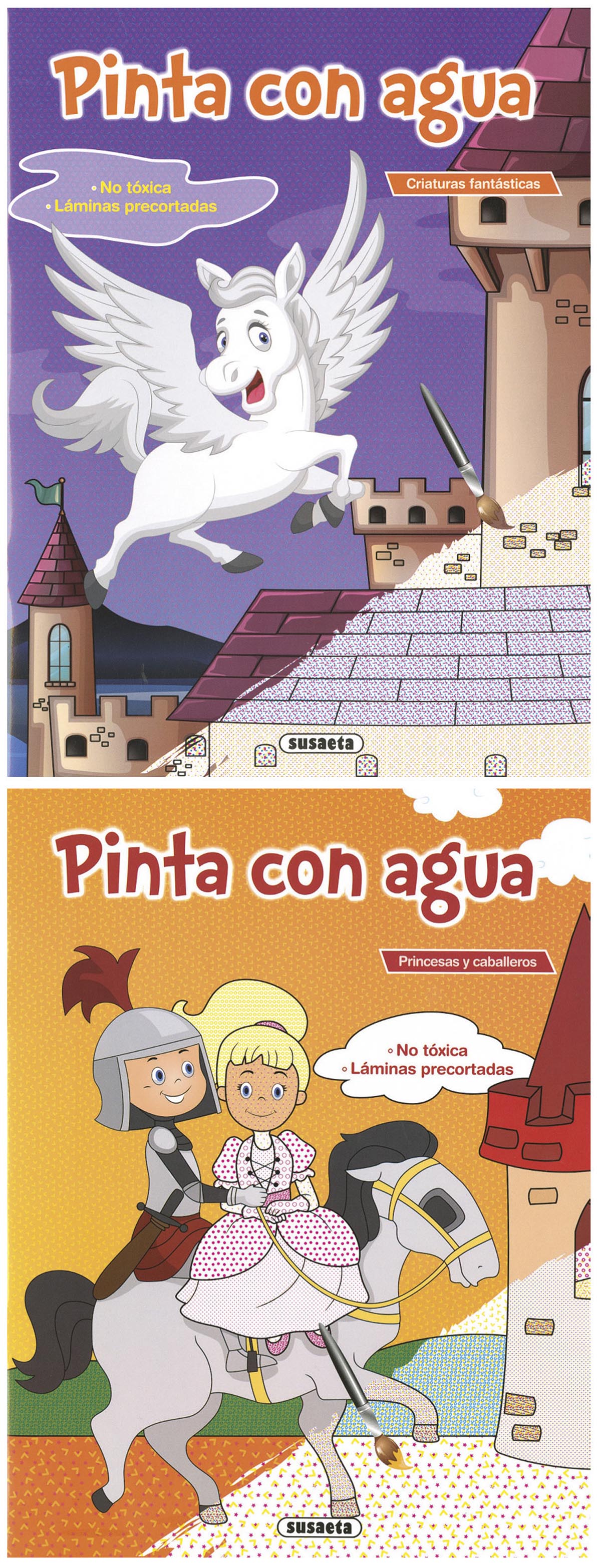 Pinta con agua (2 títulos)
