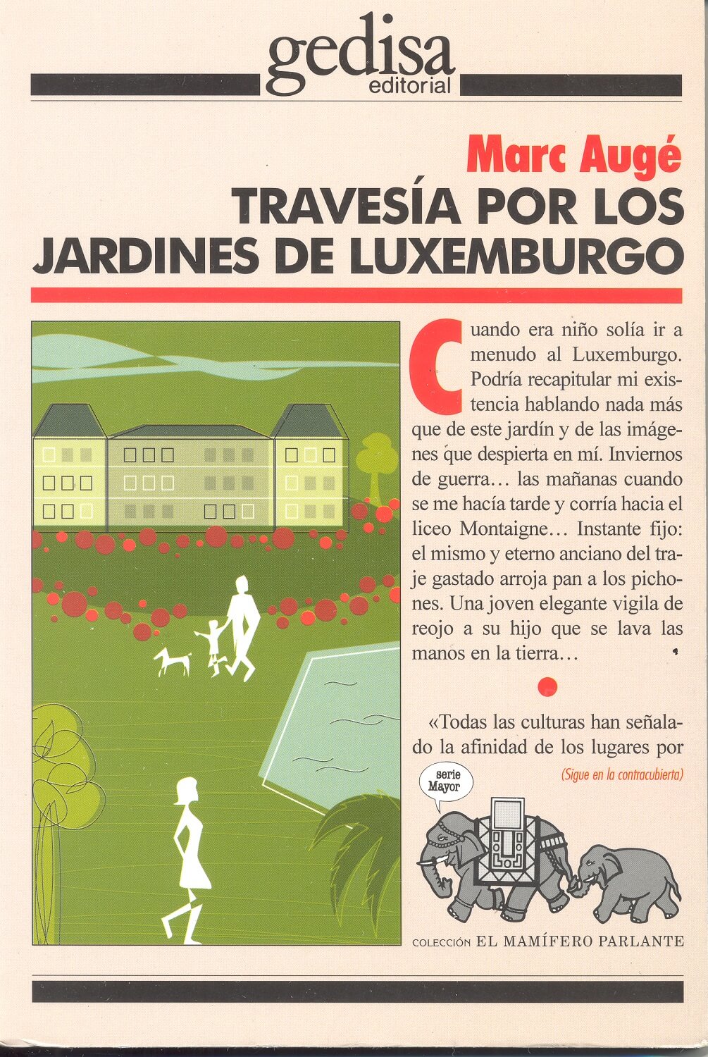Travesía por los jardines de Luxemburgo