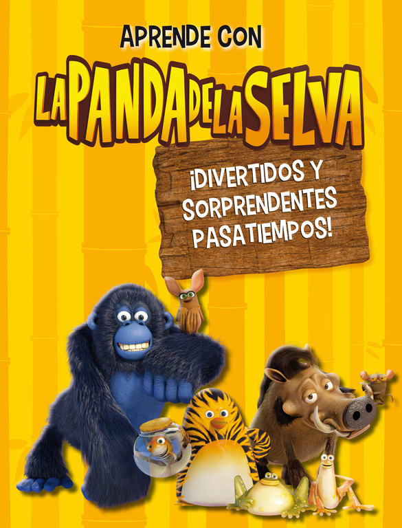 ¡Divertidos y sorprendentes pasatiempos! (La panda de la selva. Actividades)