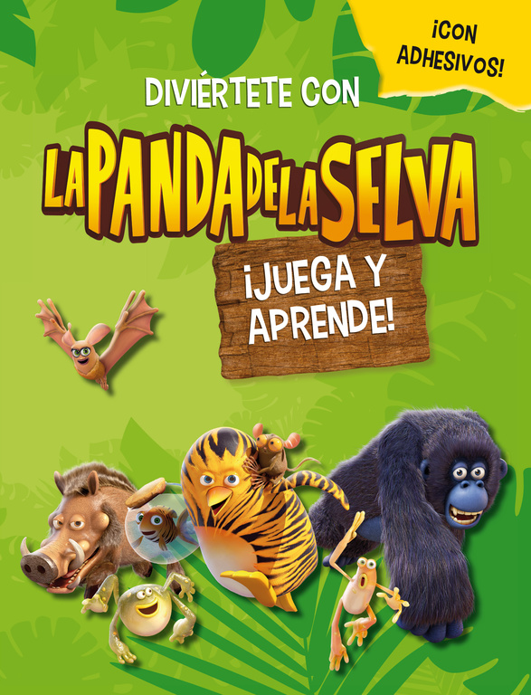 ¡Juega y aprende! (La panda de la selva. Actividades)