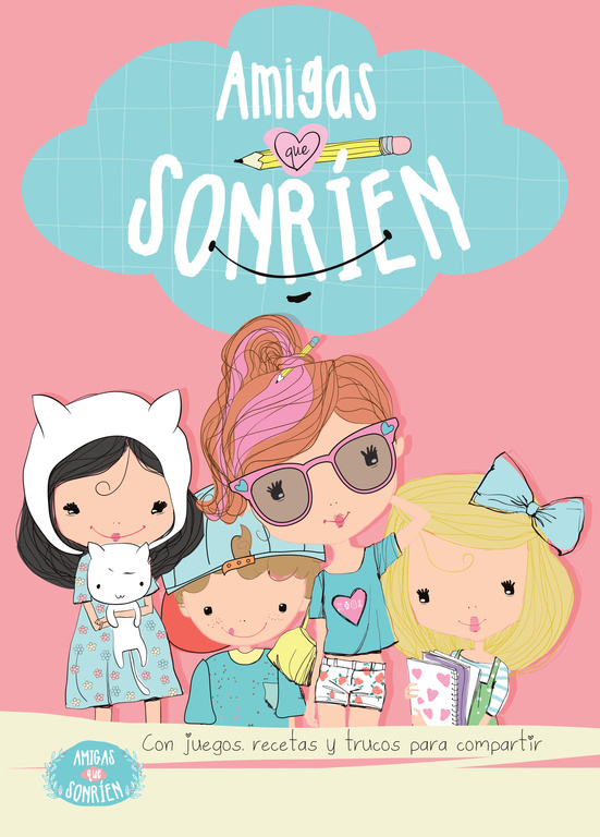 Amigas que sonríen