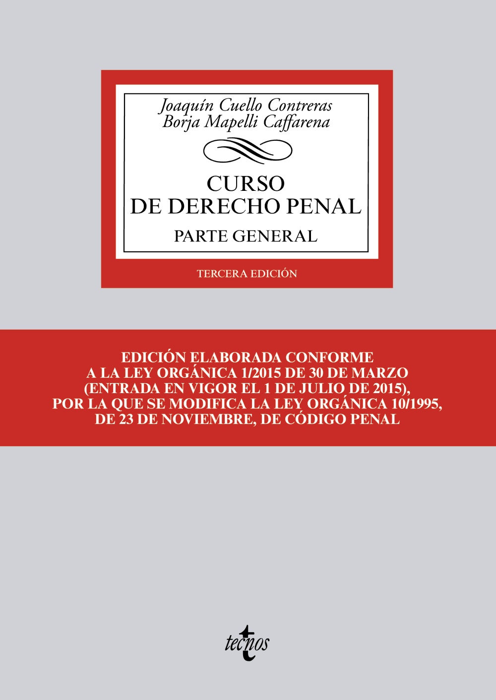 Curso de Derecho penal