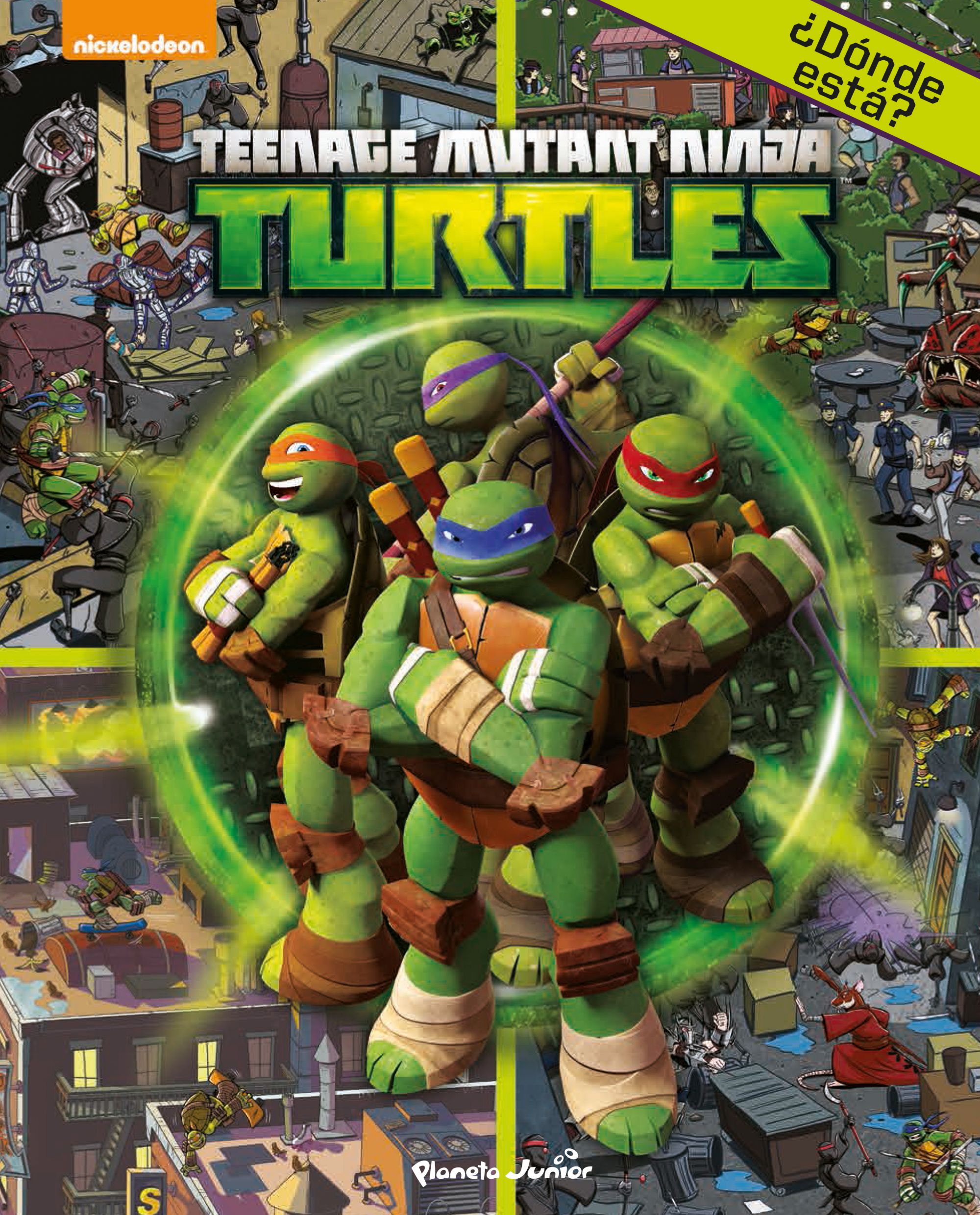 Las Tortugas Ninja. ¿Dónde está?