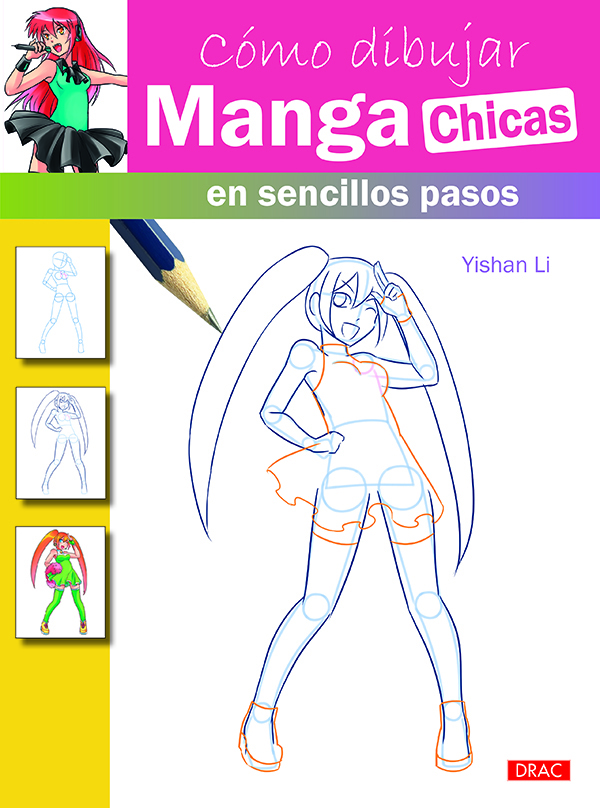 Cómo dibujar Manga chicas en sencillos pasos