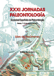 XXXI Jornadas Paleontología. Sociedad Española de Paleontología