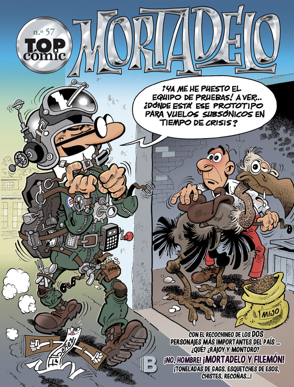 La máquina de copiar gente | El elixir de la vida (Top Cómic Mortadelo 57)